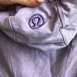 lululemon athletica Tops - Lululemon lavender sweat jacket w/ hood sz 4 61150 lululemon athletica Tops - Lululemon lavender sweat jacket w/ hood sz 4 61150